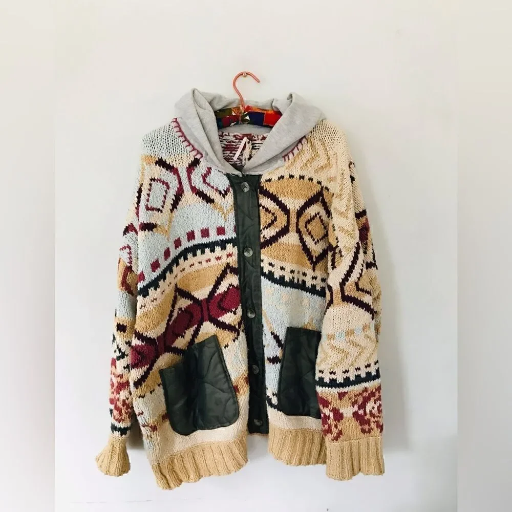 Free people | Free People Home Spun Cardi | size large